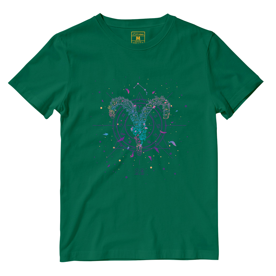Cotton Shirt: Aries Floral