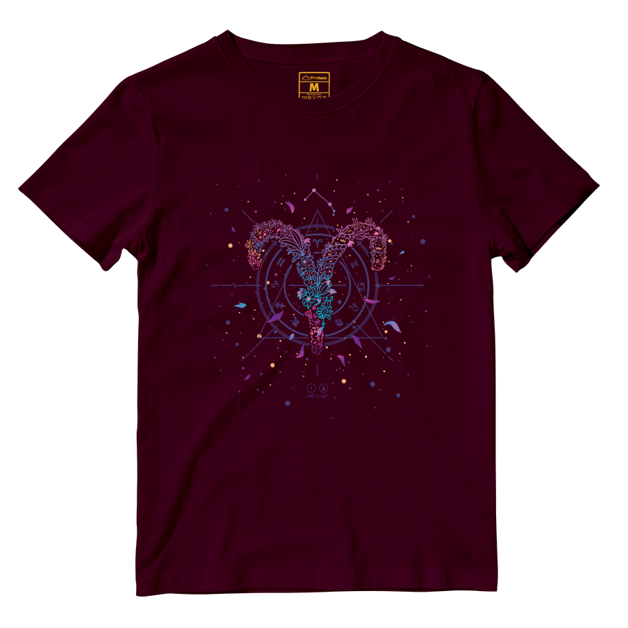 Cotton Shirt: Aries Floral
