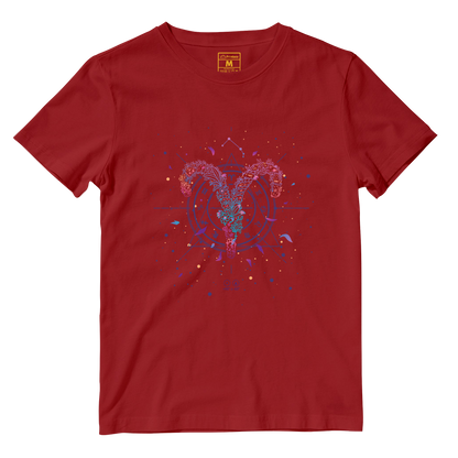 Cotton Shirt: Aries Floral