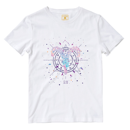 Cotton Shirt: Aries Floral