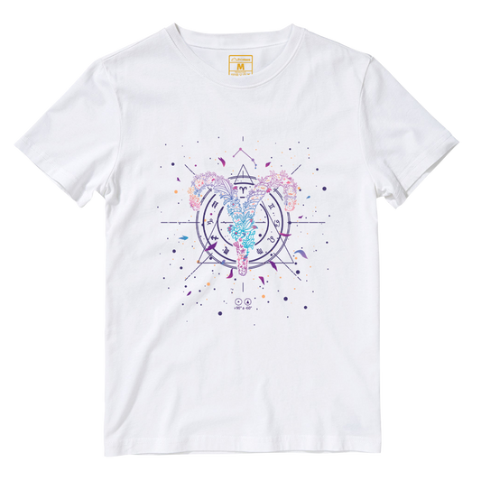 Cotton Shirt: Aries Floral