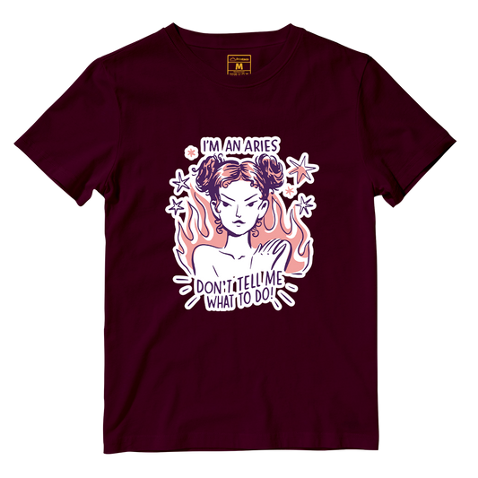 Cotton Shirt: Aries Lady