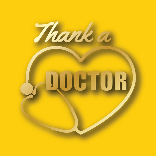 Vehicle Sticker: Doctor Thanks