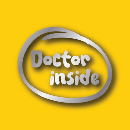 Vehicle Sticker: Doctor Inside