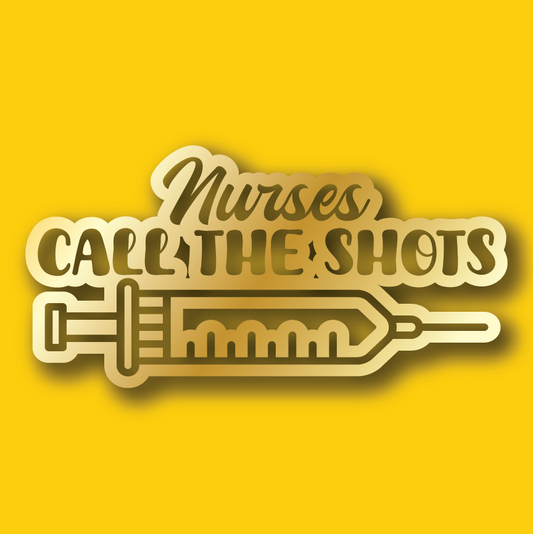 Vehicle Sticker: Nurse Call Shots
