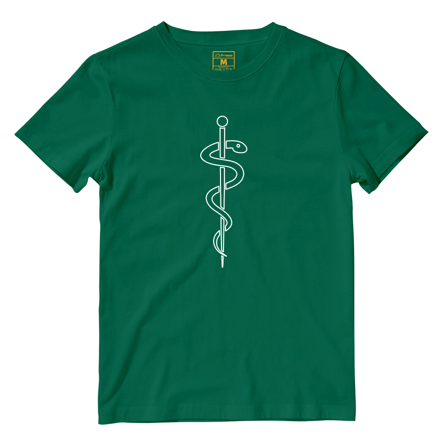 Cotton Shirt: Asclepius