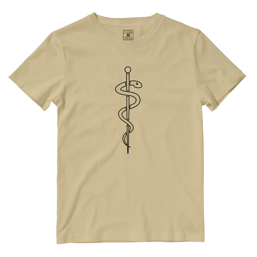 Cotton Shirt: Asclepius