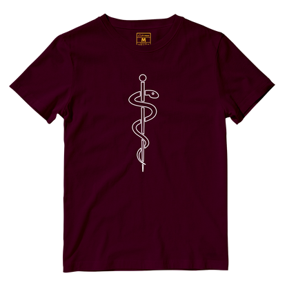 Cotton Shirt: Asclepius