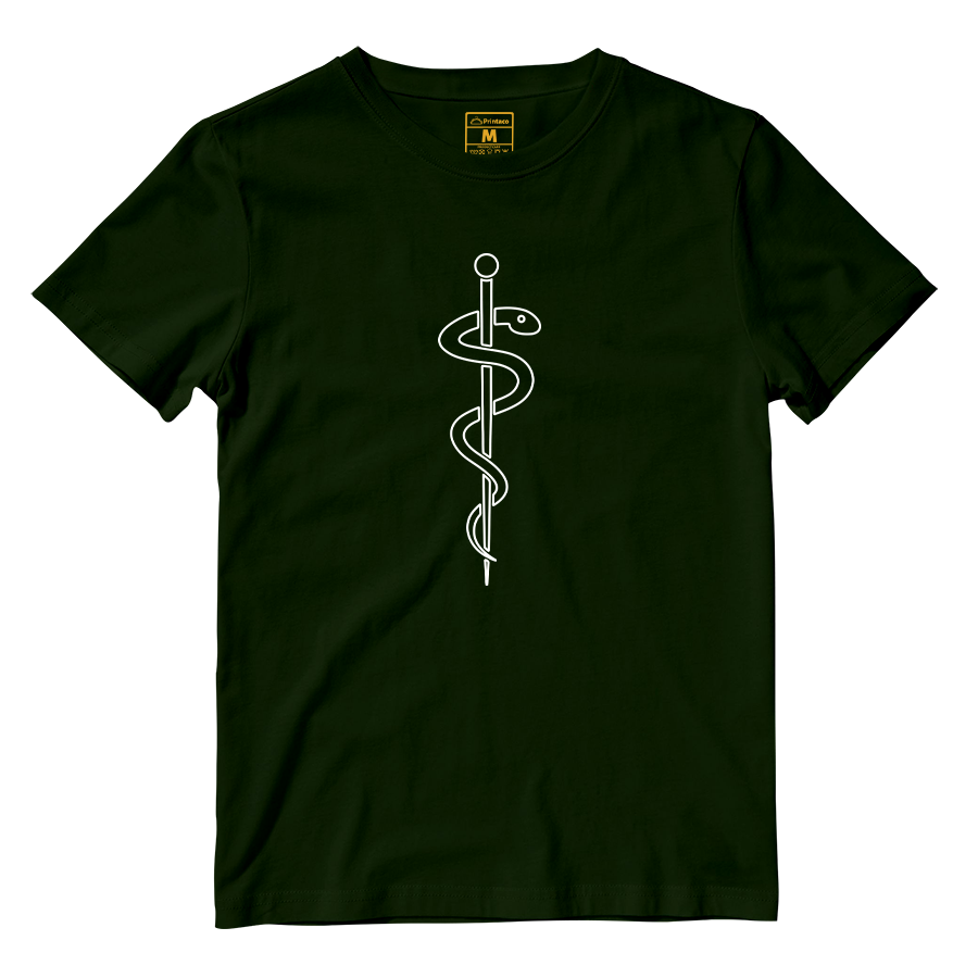 Cotton Shirt: Asclepius