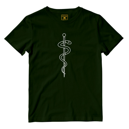 Cotton Shirt: Asclepius