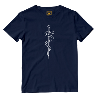 Cotton Shirt: Asclepius