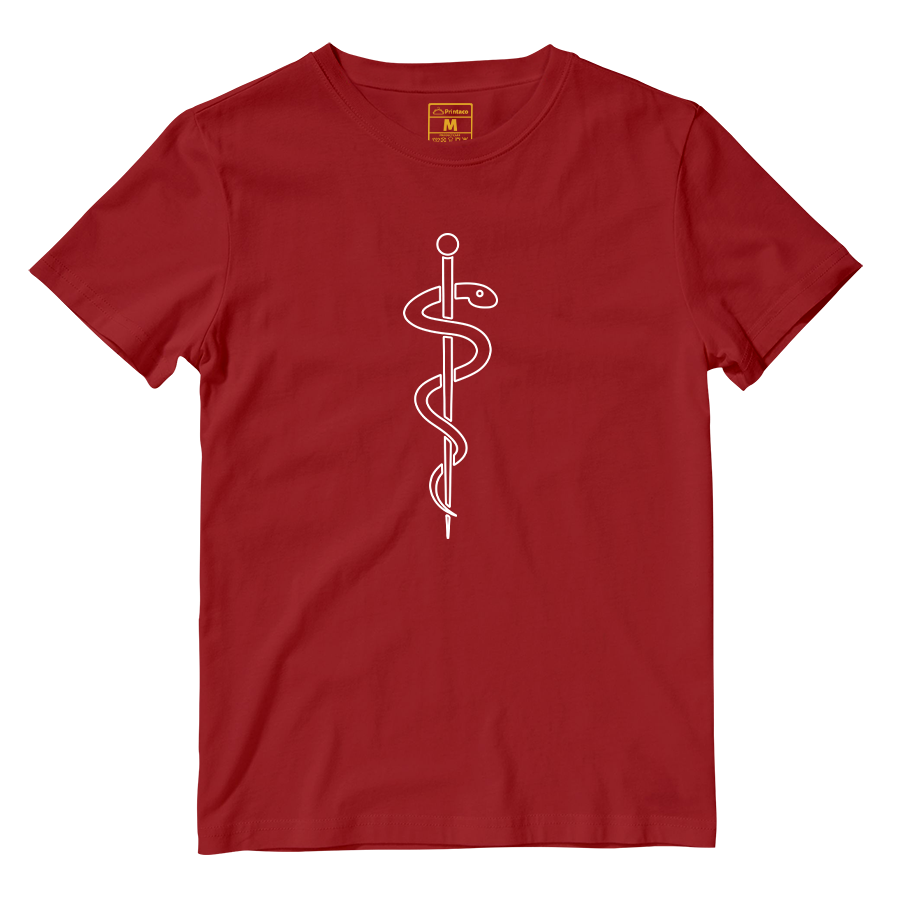 Cotton Shirt: Asclepius