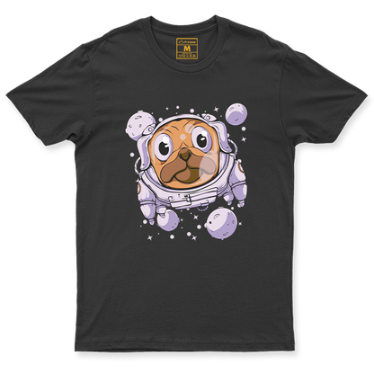 Cotton Shirt: Astro Pug