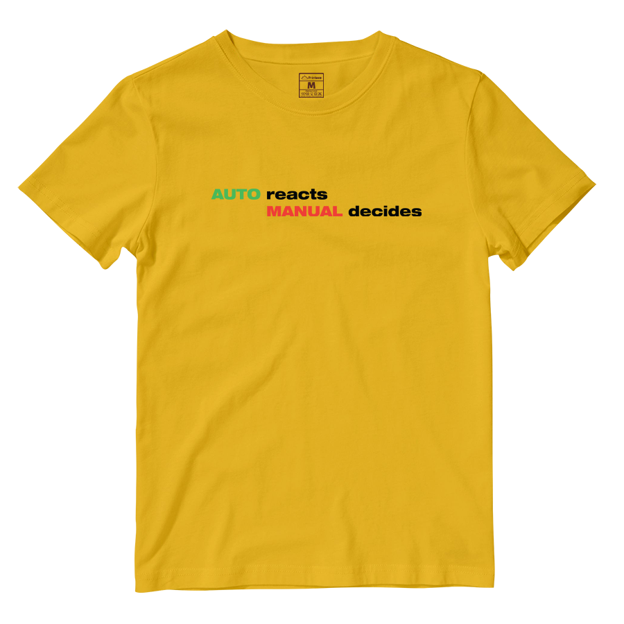 Cotton Shirt: Auto vs Manual