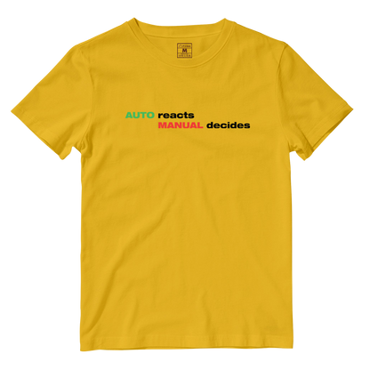 Cotton Shirt: Auto vs Manual