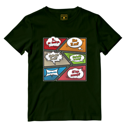 Cotton Shirt: BPO Comic Speech Bubbles