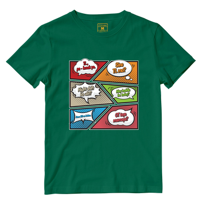 Cotton Shirt: BPO Comic Speech Bubbles