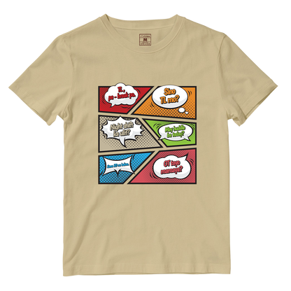 Cotton Shirt: BPO Comic Speech Bubbles
