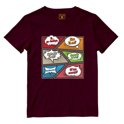 Cotton Shirt: BPO Comic Speech Bubbles