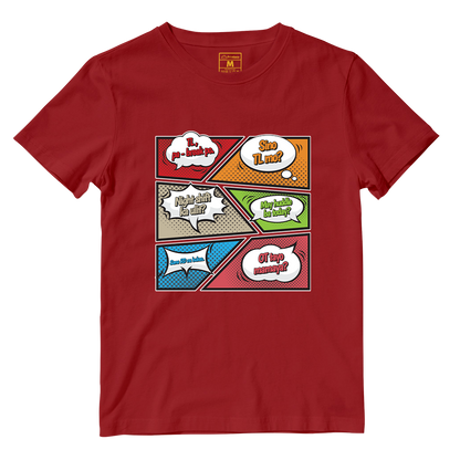 Cotton Shirt: BPO Comic Speech Bubbles