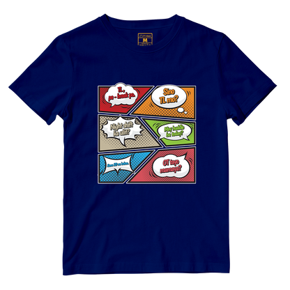 Cotton Shirt: BPO Comic Speech Bubbles