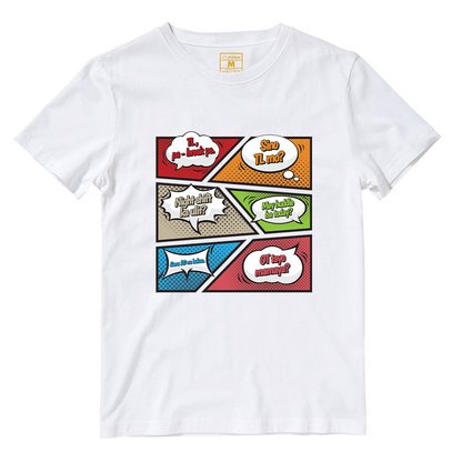 Cotton Shirt: BPO Comic Speech Bubbles