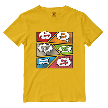 Cotton Shirt: BPO Comic Speech Bubbles