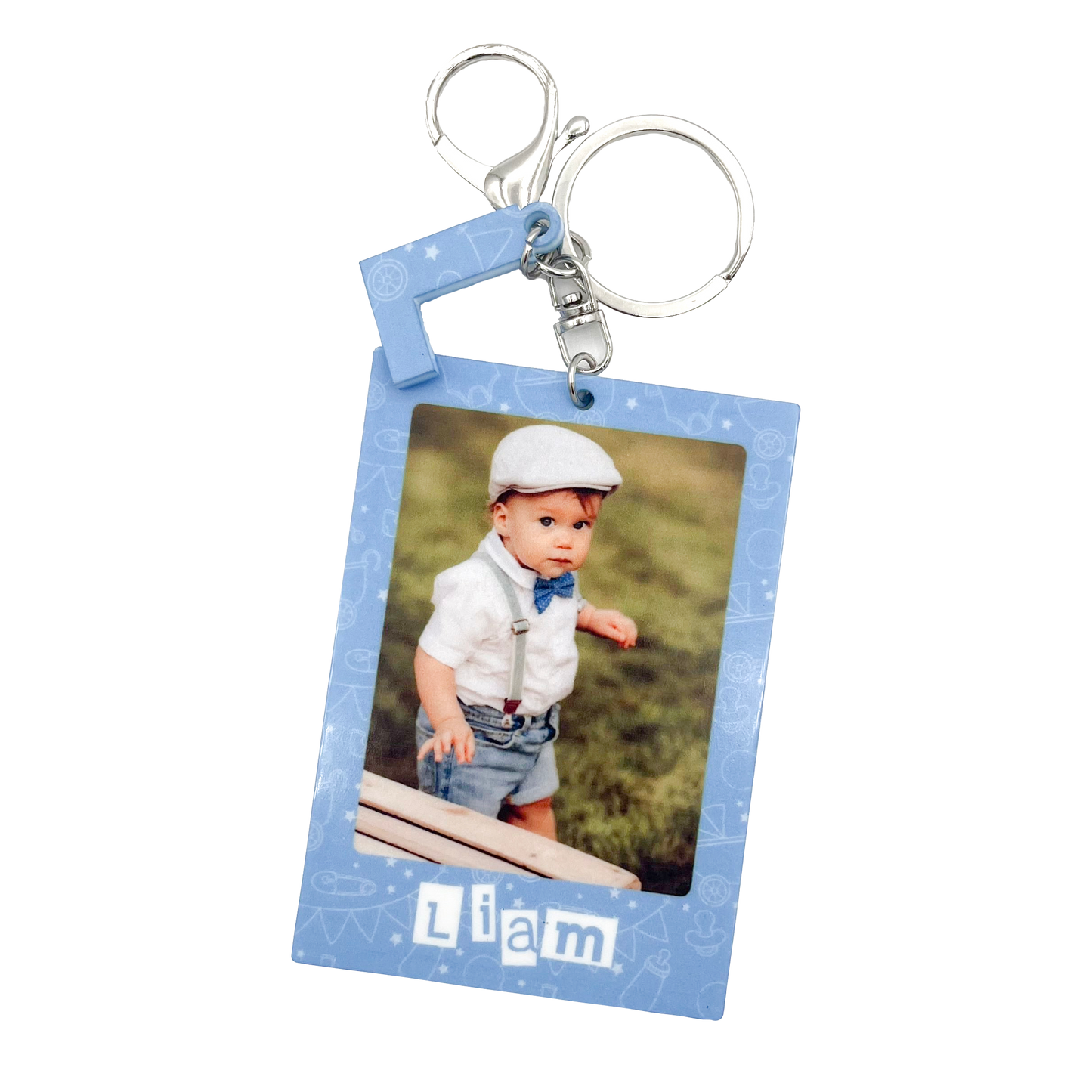 Acrylic Bag Charm: Baby Frame