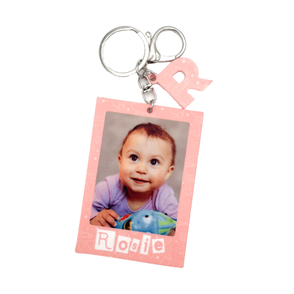 Acrylic Bag Charm: Baby Frame