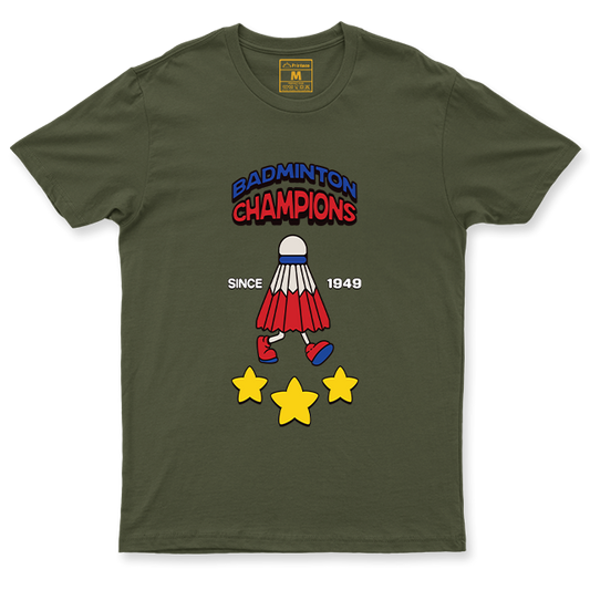 Drifit Shirt: Badminton Champions