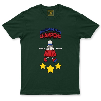 Drifit Shirt: Badminton Champions