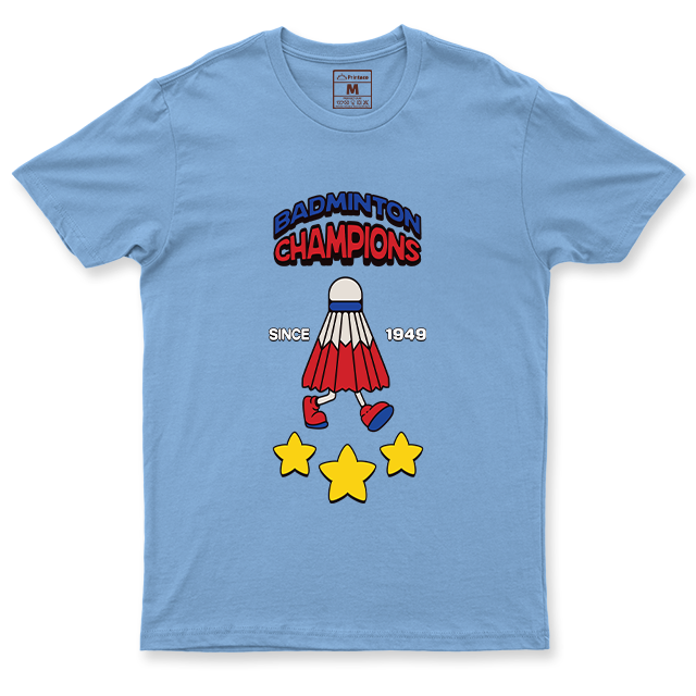 Drifit Shirt: Badminton Champions