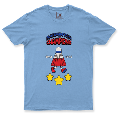 Drifit Shirt: Badminton Champions