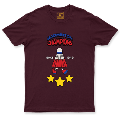 Drifit Shirt: Badminton Champions