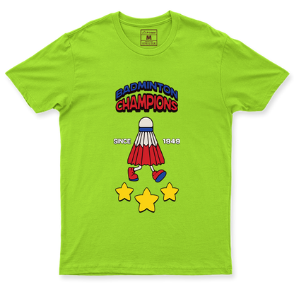 Drifit Shirt: Badminton Champions