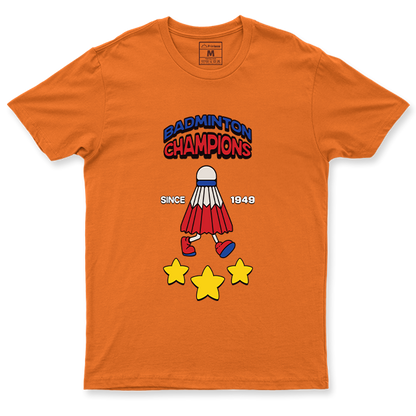 Drifit Shirt: Badminton Champions