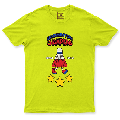Drifit Shirt: Badminton Champions