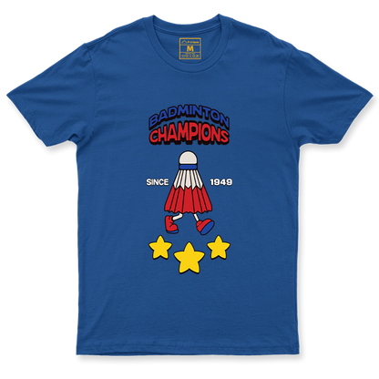 Drifit Shirt: Badminton Champions