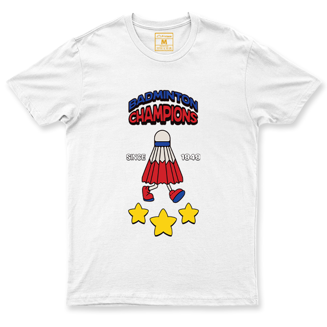 Drifit Shirt: Badminton Champions