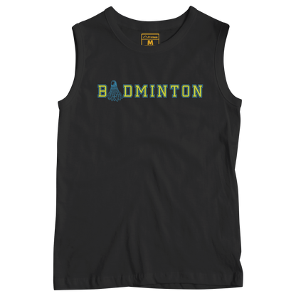 Sleeveless Drifit Shirt: Badminton Varsity