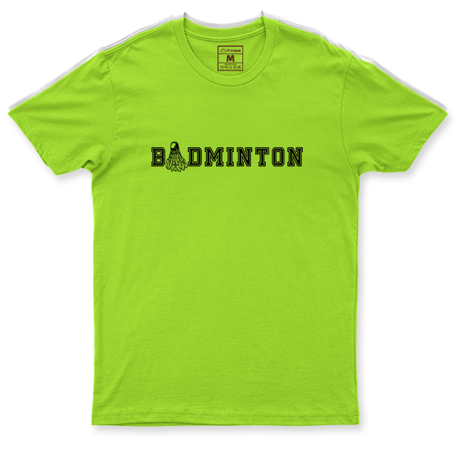 Drifit Shirt: Badminton Varsity