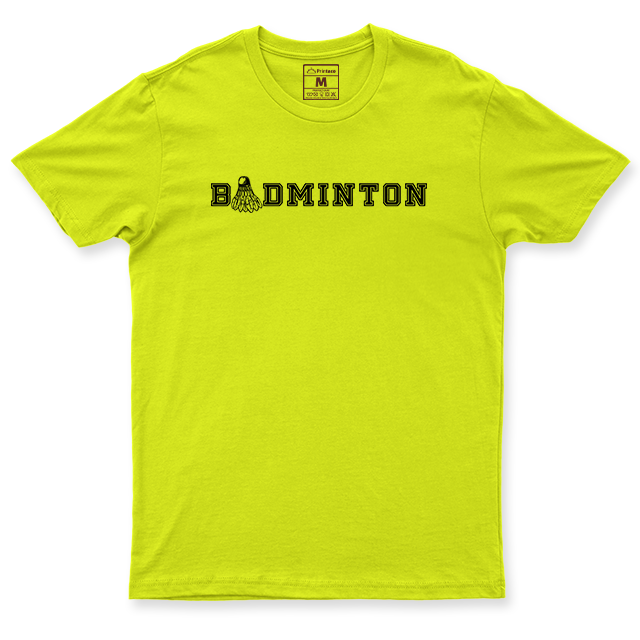 Drifit Shirt: Badminton Varsity