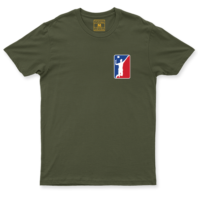 Drifit Shirt: Badminton Logo