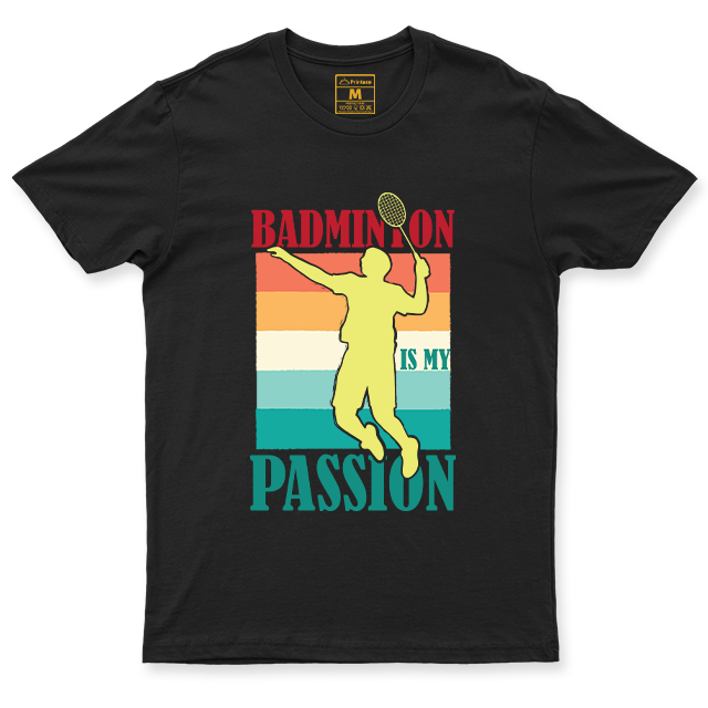 Drifit Shirt: Badminton Passion
