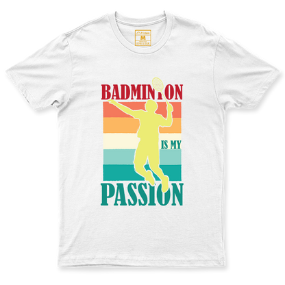 Drifit Shirt: Badminton Passion