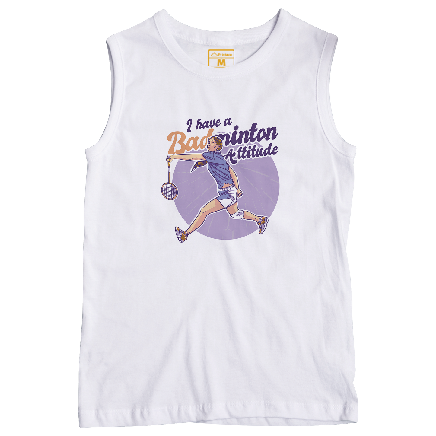 Sleeveless Drifit Shirt: Badtitude Female