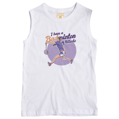 Sleeveless Drifit Shirt: Badtitude Female