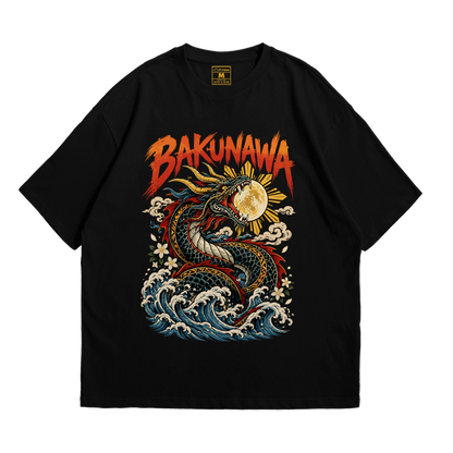 Premium Oversized Cotton Shirt: Bakunawa