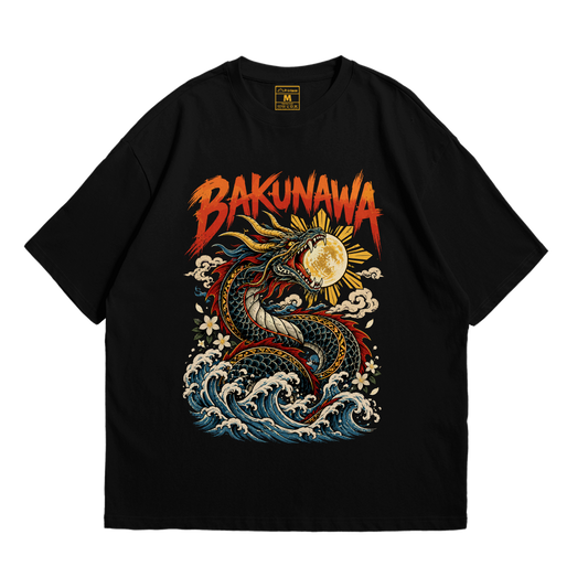 Premium Oversized Cotton Shirt: Bakunawa