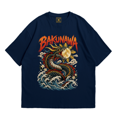 Premium Oversized Cotton Shirt: Bakunawa
